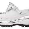 Crocs Mega Crush Clogs „White Silver“ 209357-100