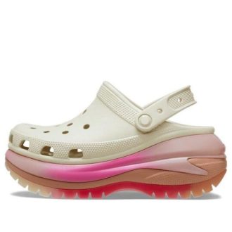 Crocs Mega Crush Color Dip Clog „White Pink“ 208988-2Y3