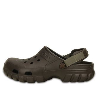 Crocs minimalistické pohodlné sportovní unisex hnědé sandály odolné proti opotřebení 202651-23B