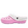 Crocs Mommoth Evo Clog Lehké sportovní pantofle odolné proti opotřebení Stay Warm Pink 12878-6U5