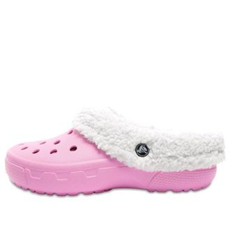Crocs Mommoth Evo Clog Lehké sportovní pantofle odolné proti opotřebení Stay Warm Pink 12878-6U5
