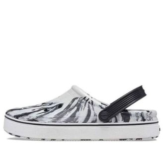 Crocs Off Court Clogs „Marble White Black“ 208601-066