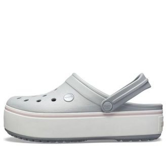 Crocs Platform Clog „Světle šedá“ 205434-04M
