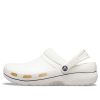 Crocs protiskluzové sportovní unisex bílé černé sandály „White Black“ 205883-126