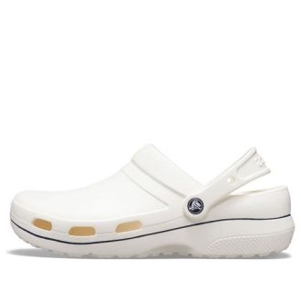 Crocs protiskluzové sportovní unisex bílé černé sandály „White Black“ 205883-126