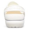 Crocs protiskluzové sportovní unisex bílé černé sandály „White Black“ 205883-126