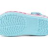 Crocs (PS) 4 Outdoor Printing Outdoor Flat Heel Beach Sports Blue Sandals 206178-4O9