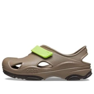 Crocs (PS) All Terrain Fisherman Sandals „Beige Green“ 208351-260