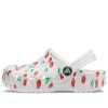 Crocs (PS) Baya Graphic Clogs „White Cherry“ 207017-1F6