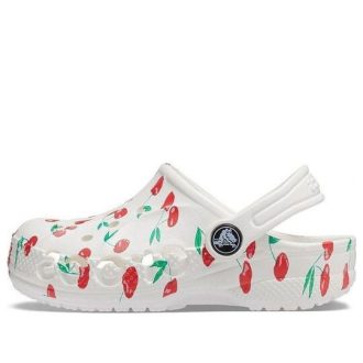 Crocs (PS) Baya Graphic Clogs „White Cherry“ 207017-1F6