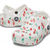 Crocs (PS) Baya Graphic Clogs „White Cherry“ 207017-1F6
