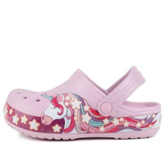 Crocs (PS) Boty Sportovní sandály „Pink“ 206160-6GD
