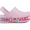 Crocs (PS) Boty Sportovní sandály „Pink“ 206160-6GD