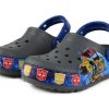 Crocs (PS) CFL Transformers Bnd Lt Slate Graffiti Outdoor Casual Grey Sandals 205501-0DA