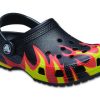 Crocs (PS) Classic Flame Broiled Clog „Black Red Green“ 206629-0X9