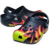 Crocs (PS) Classic Flame Broiled Clog „Black Red Green“ 206629-0X9