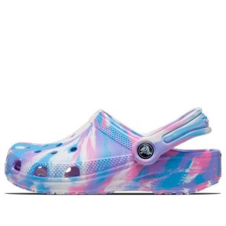 Crocs (PS) Classic Marbled Clog „Blue Purple Pink“ 207464-102