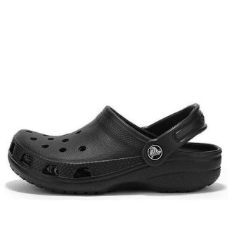 Crocs (PS) Classic Minimalistic Casual Outdoor Beach Černé sandály 204536-001
