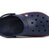 Crocs (PS) Corcband Bold Logo Minimalistické Ležérní Modré červené sandály „Blue Red“ 206022-4CC