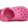 Crocs (PS) Crocband Bold Logo Outdoor Flat Heel Minimalistické Sportovní Růžové sandály 206022-65Y