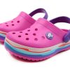 Crocs (PS) Crocband Wavy Band Malé Crocs Casual Pink Purple Sandály „Pink Purple“ 205697-6L0