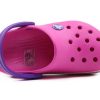 Crocs (PS) Crocband Wavy Band Malé Crocs Casual Pink Purple Sandály „Pink Purple“ 205697-6L0