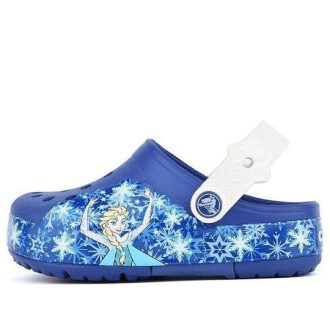 Crocs (PS) Crocslight Frozen Clogs „Blue White“ 202357-4BE