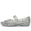 Crocs (PS) Isabella Flower Flat „Silver“ 205461-040