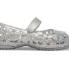 Crocs (PS) Isabella Flower Flat „Silver“ 205461-040