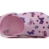 Crocs (PS) Klasický dřevák Butterfly Pattern Outdoor Flat Heel Sportovní Růžové sandály 206414-6GD