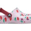 Crocs (PS) Klasický dřevák Fruit Printing Stylové sportovní růžové sandály 207150-6GD