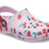 Crocs (PS) Klasický dřevák Fruit Printing Stylové sportovní růžové sandály 207150-6GD