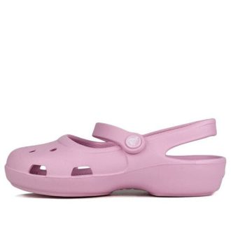 Crocs (PS) Klasické malé růžové sandály Crocs 206363-6GD