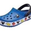 Crocs (PS) Malé Crocs Mickey Cozy protiskluzové sportovní modré sandály 204992-4GX