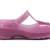 Crocs (PS) Malé Crocs Růžové sandály 205044-6I2