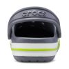 Crocs (PS) Malé Crocs Venkovní plážové sporty Šedozelené sandály „Grey Green“ 205100-025
