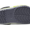 Crocs (PS) Malé Crocs Venkovní plážové sporty Šedozelené sandály „Grey Green“ 205100-025