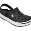 Crocs (PS) Malé plážové černé sandály 11990-066