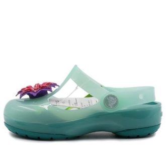 Crocs (PS) Malé zelené sandály Crocs 205044-371