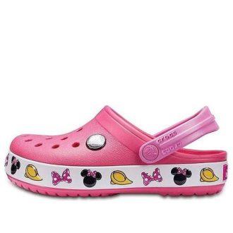 Crocs (PS) Plážové růžové sandály 204993-6NP