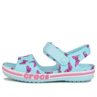 Crocs (PS) Sandály Crocs s velkým potiskem „Ice Blue“ 206262-4O9