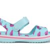 Crocs (PS) Sandály Crocs s velkým potiskem „Ice Blue“ 206262-4O9