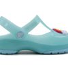 Crocs (PS) Small Crocs Outdoor Flat Heel Sportovní ledově modré Sandály 205534-4O9