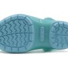 Crocs (PS) Small Crocs Outdoor Flat Heel Sportovní ledově modré Sandály 205534-4O9