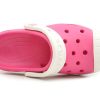 Crocs (PS) Small Crocs Outdoor na plochém podpatku Sportovní růžové sandály 202282-6MI