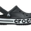 Crocs (PS) Small Crocs Outdoor Plochý podpatek Plážové Sporty Černé Bílé Sandály „Black White“ 205100-001