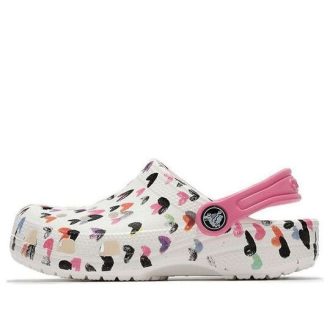Crocs (PS) Vícebarevná vzorovaná bota bílá 207000-100