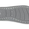 Crocs Reviva Cozy protiskluzové ploché sportovní pantofle Unisex šedé 205546-0DV
