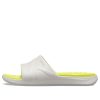 Crocs Reviva Široký popruh s kulatou špičkou „Yellow White“ 205546-1CC