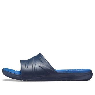 Crocs Reviva ploché sandály modré 205546-4HI
